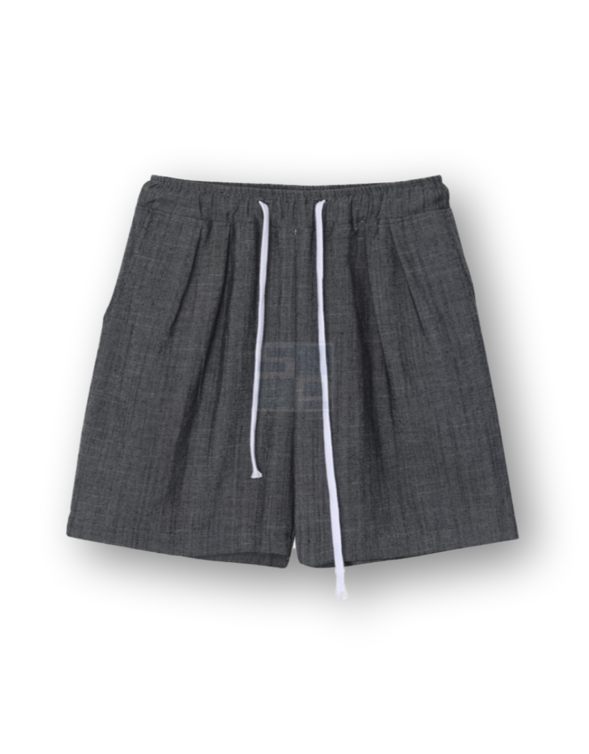 String Linen Denim Shorts (2color)