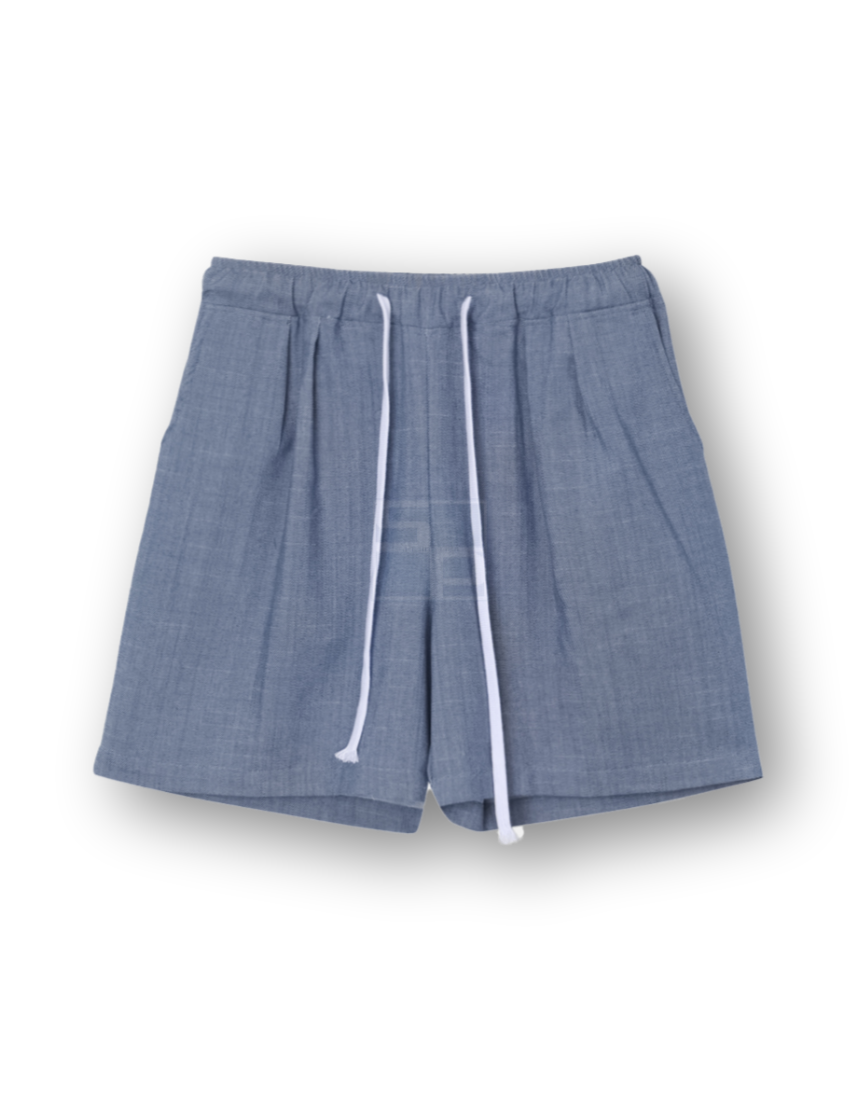 String Linen Denim Shorts (2color)