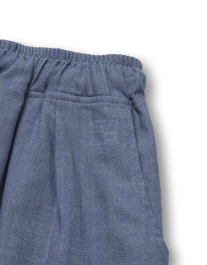 String Linen Denim Shorts (2color)