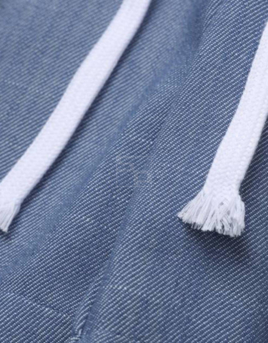 String Linen Denim Shorts (2color)