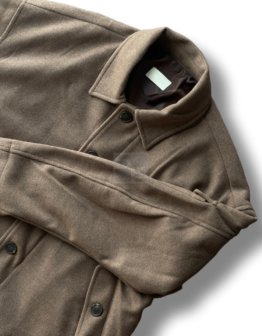Sakariba Overfit Blouson Jacket Brown