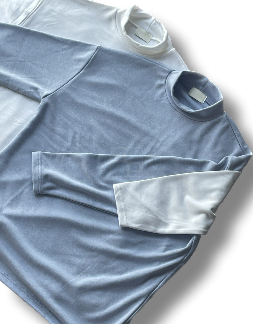 Signature Half Turtleneck Long Sleeve (2color)