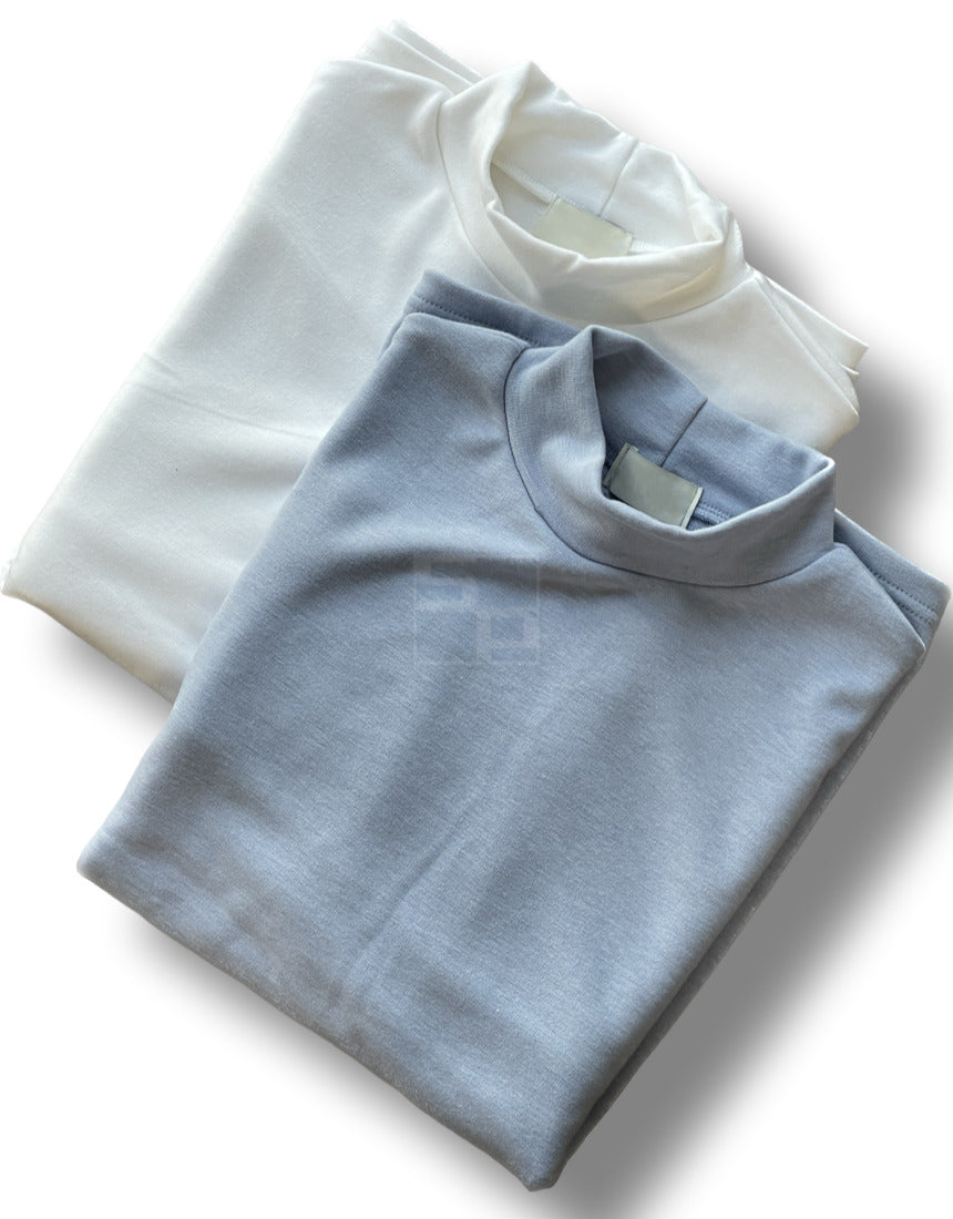 Signature Half Turtleneck Long Sleeve (2color)