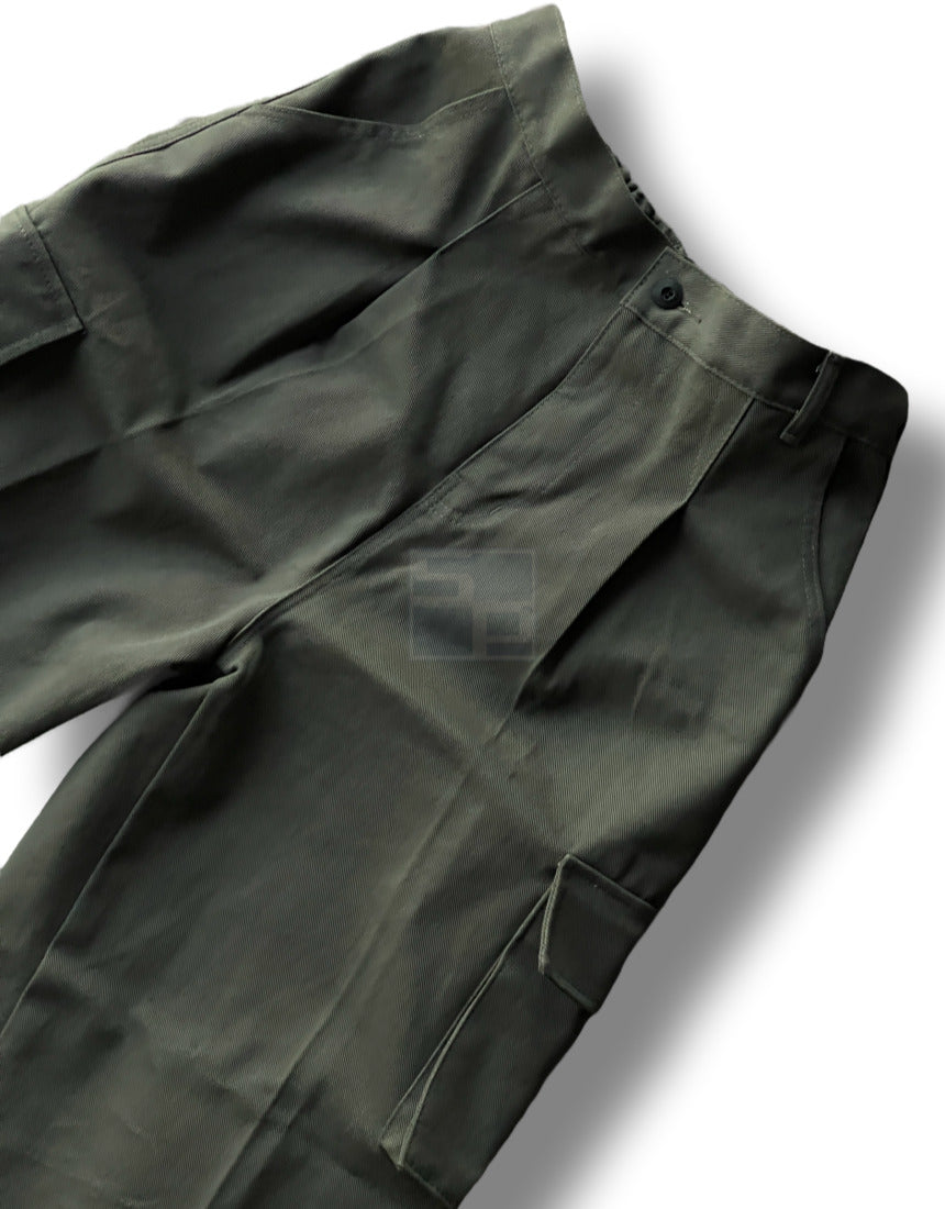 Nonfaded Row Cotton Wide Cargo Pants Charcoal