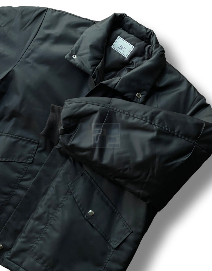 Puffer Wellon Short Padding Jacket 5oz Dark gray