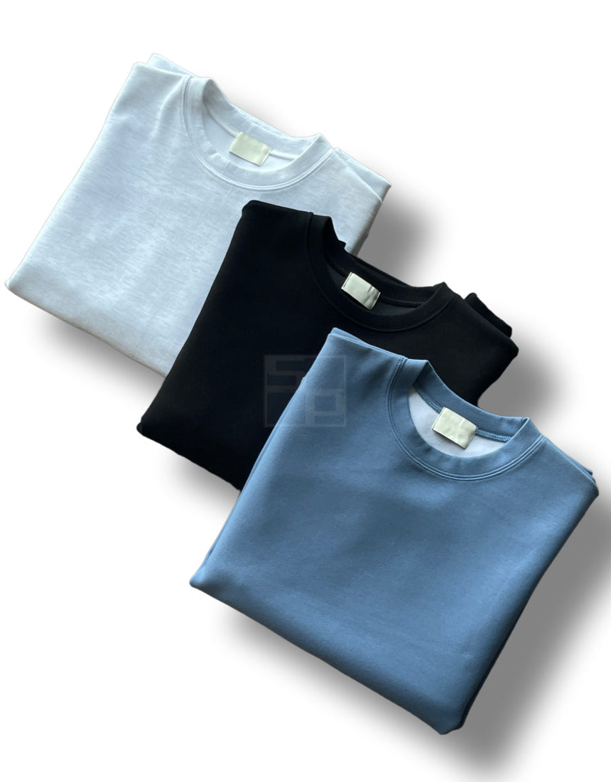 Overfit Pullover MTM Black