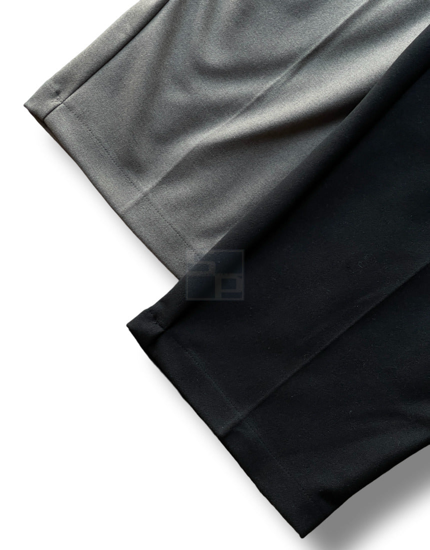 Woven Fleece Onetuck Wide Pants Khaki brown
