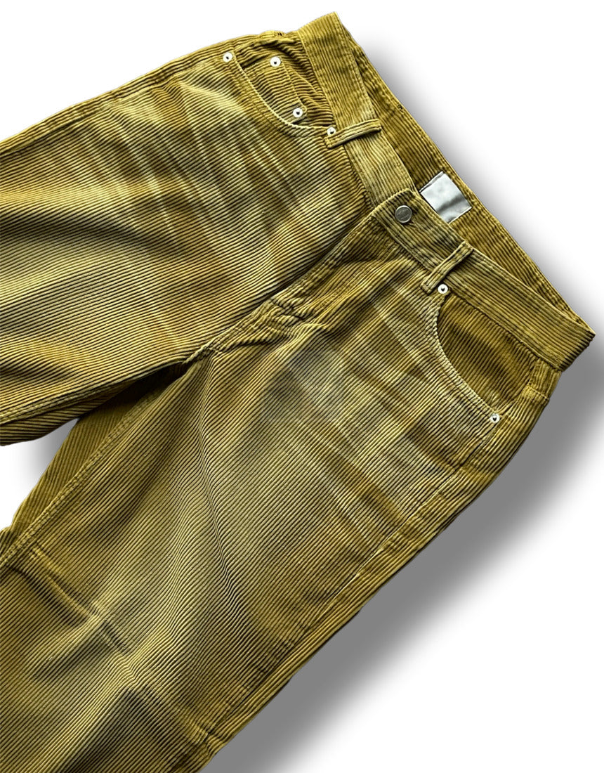 Embo Washing Wide Corduroy Pants Charcoal