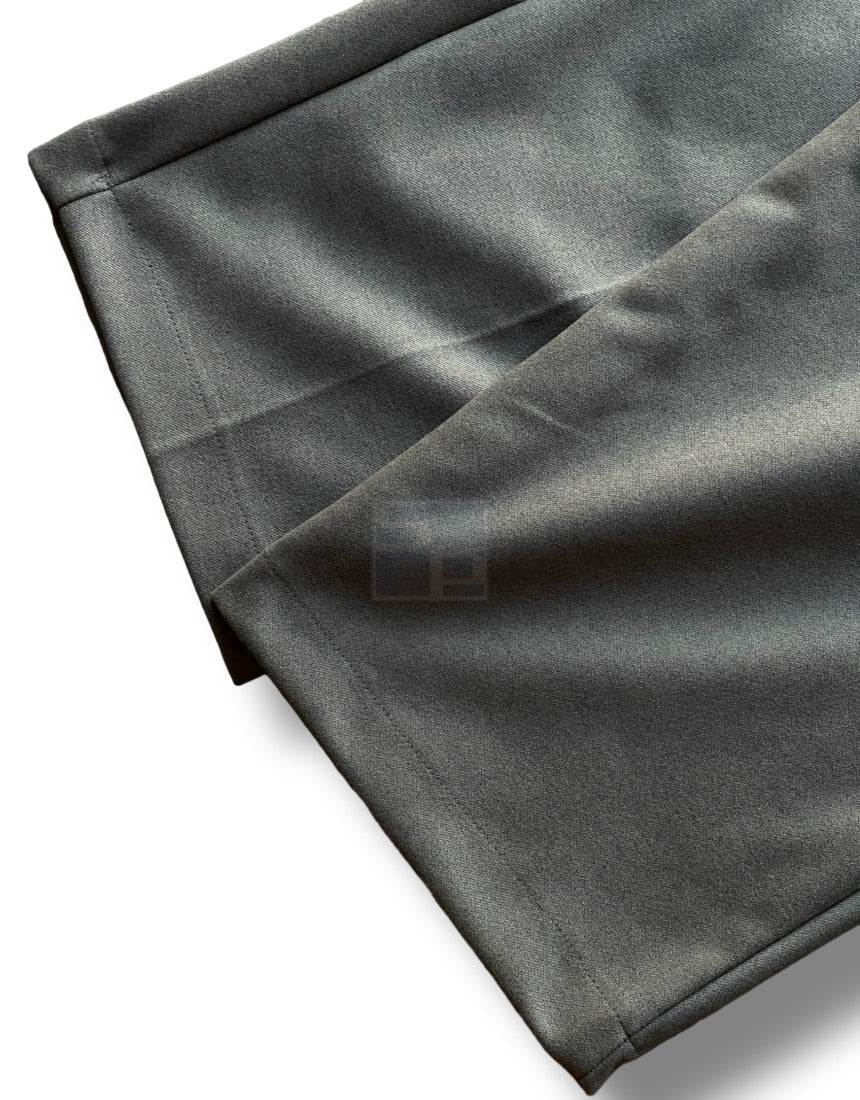 Woven Fleece Onetuck Wide Pants Khaki brown