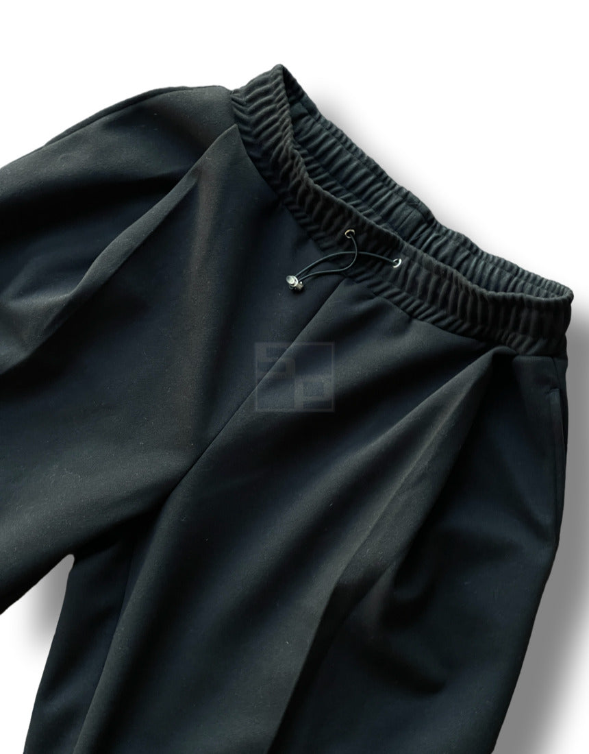 Woven Fleece Onetuck Wide Pants Khaki brown