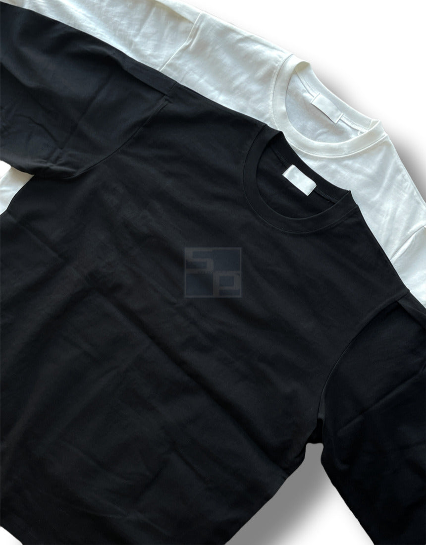 Balloon Overfit Long Sleeve Black