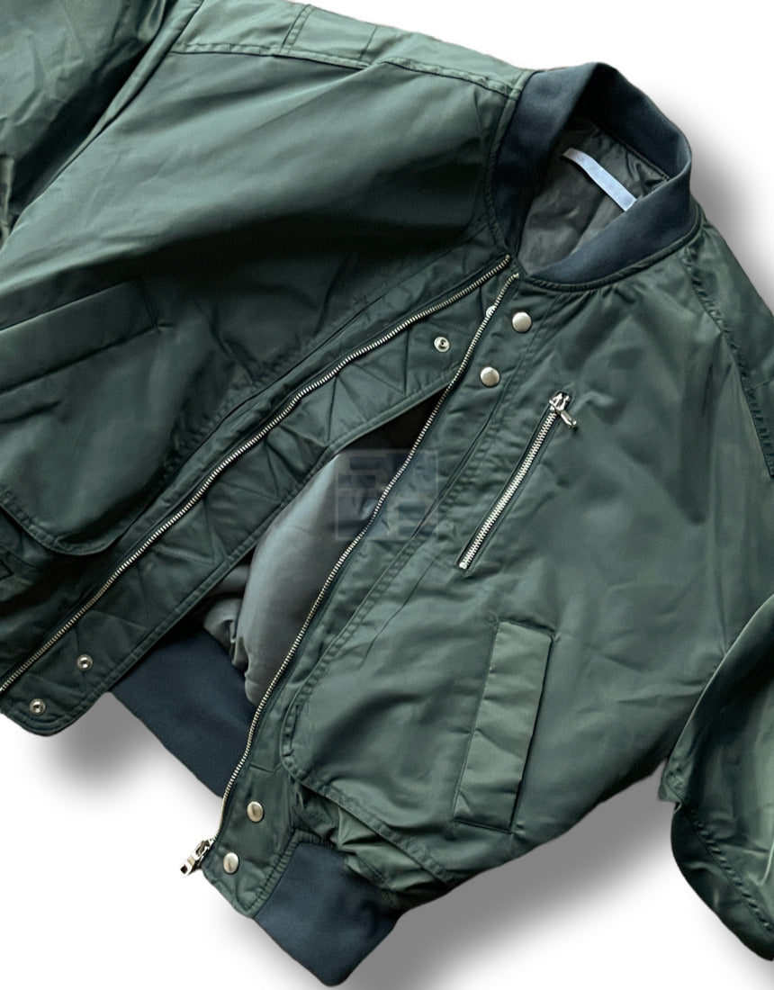 MA-1 Crop Flight Jacket 6oz Beige