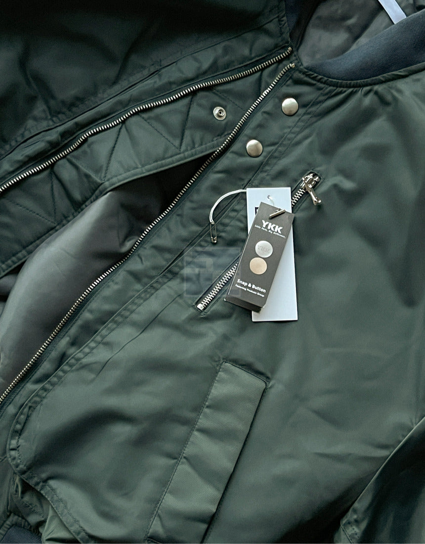 MA-1 Crop Flight Jacket 6oz Beige
