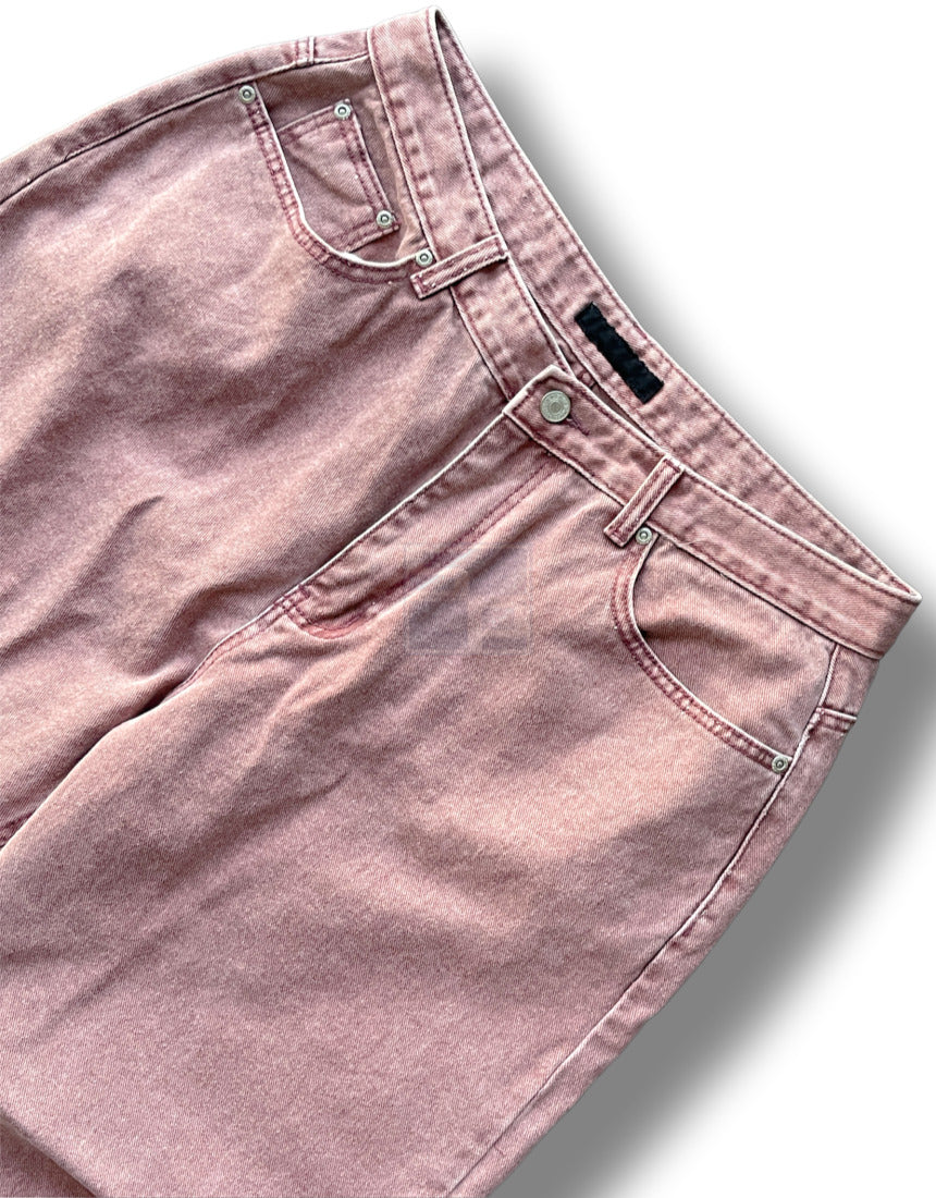 Pigment Cotton Wide Pants Indie Pink