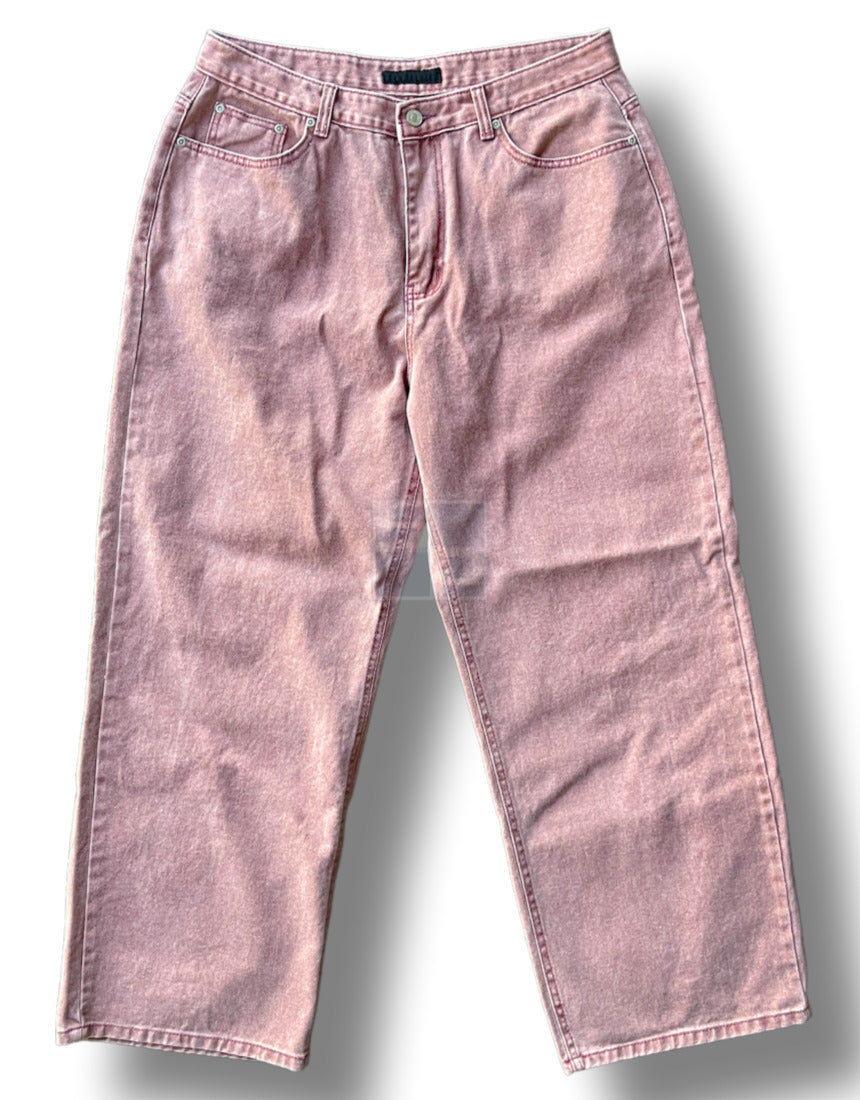 Pigment Cotton Wide Pants Indie Pink