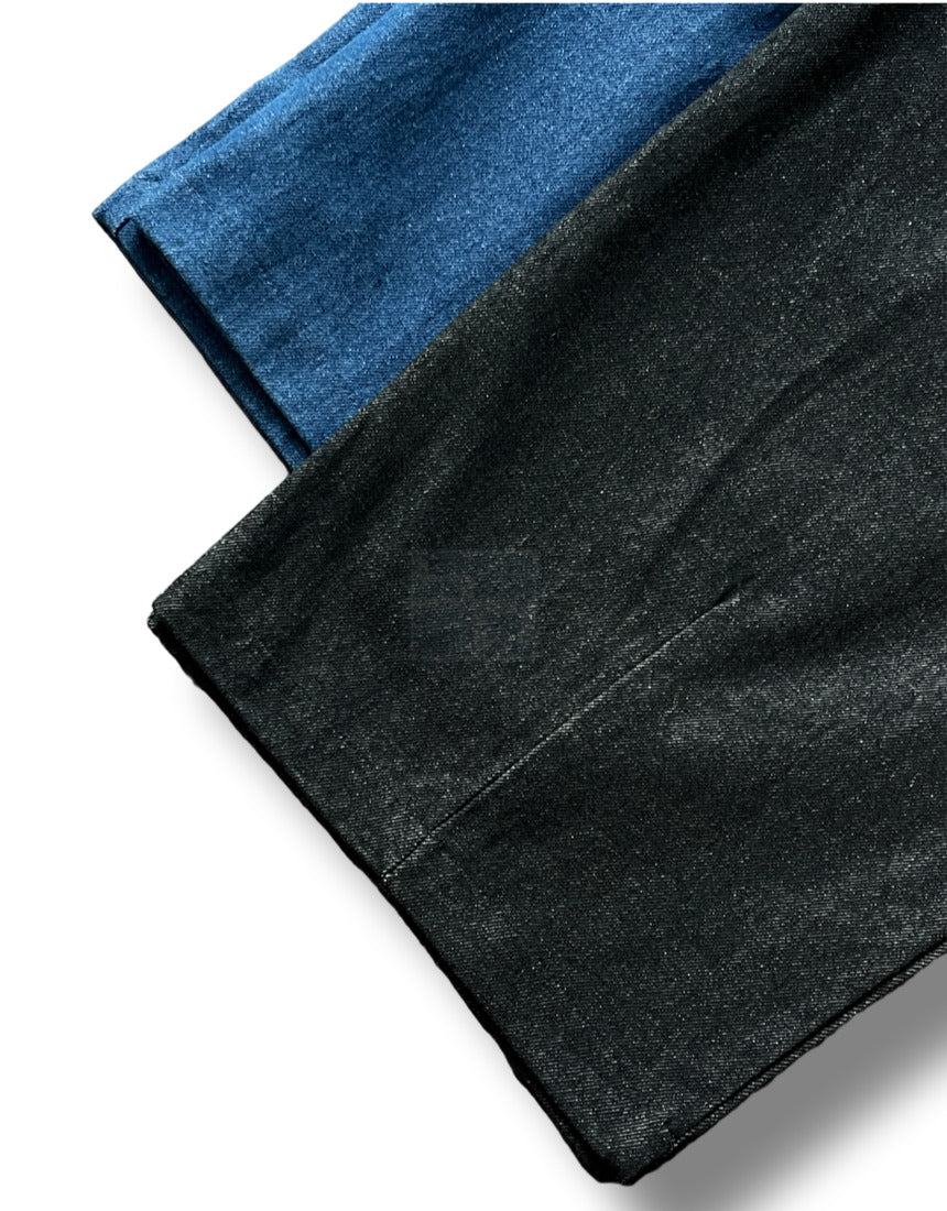 Two Tuck Balloon Denim Pants (2color)
