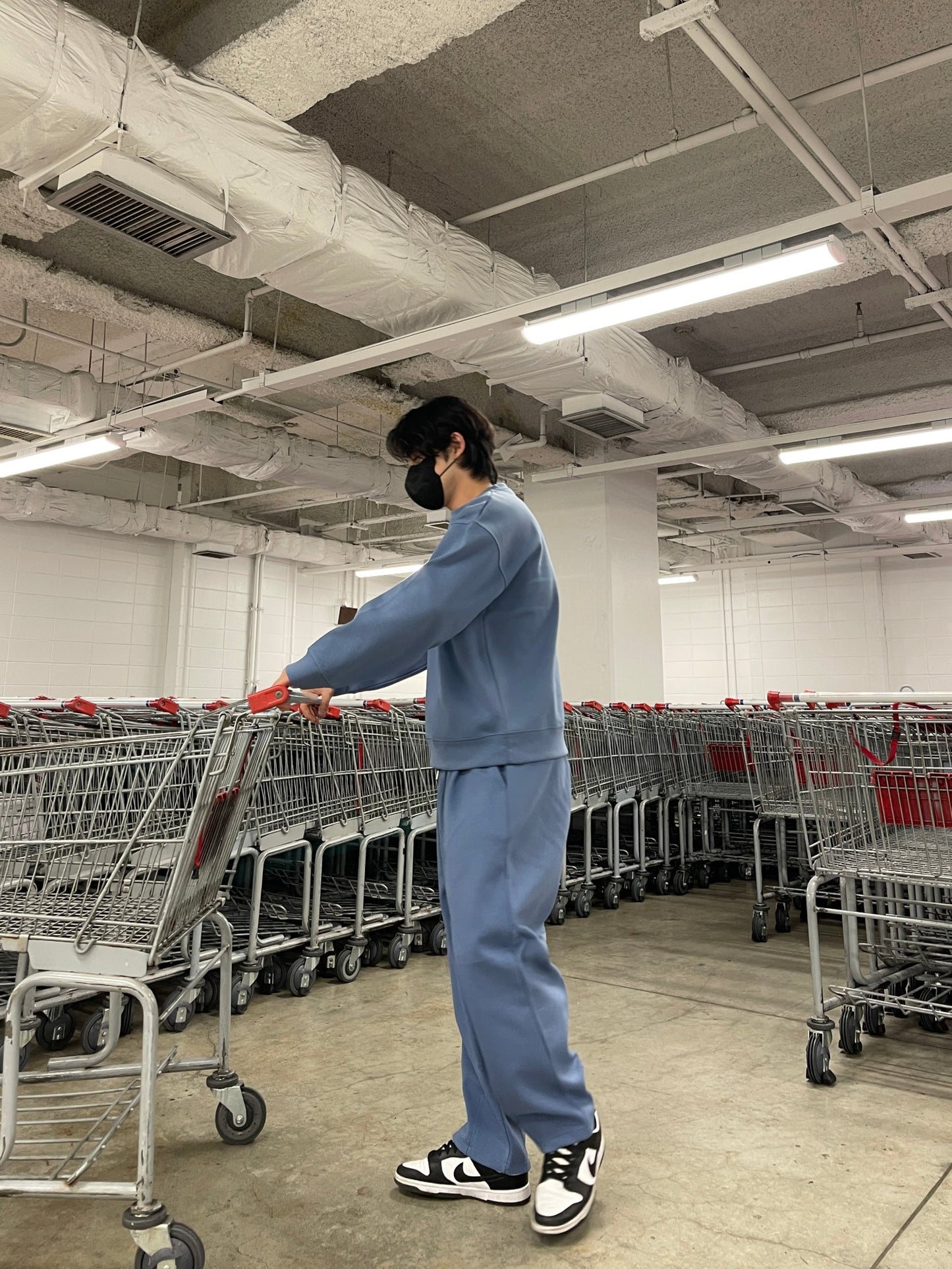 Overfit Pullover MTM Skyblue