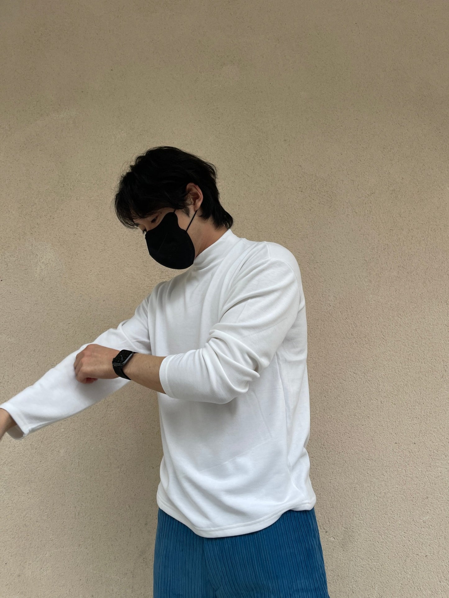 Signature Half Turtleneck Long Sleeve (2color)