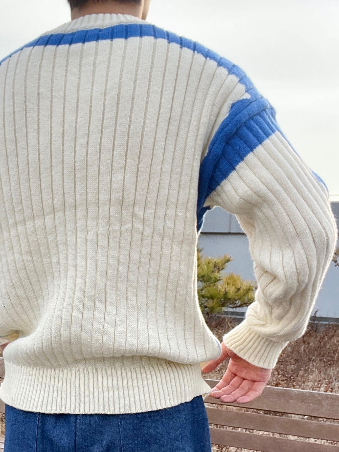 Wave Coloring Knit (2color)