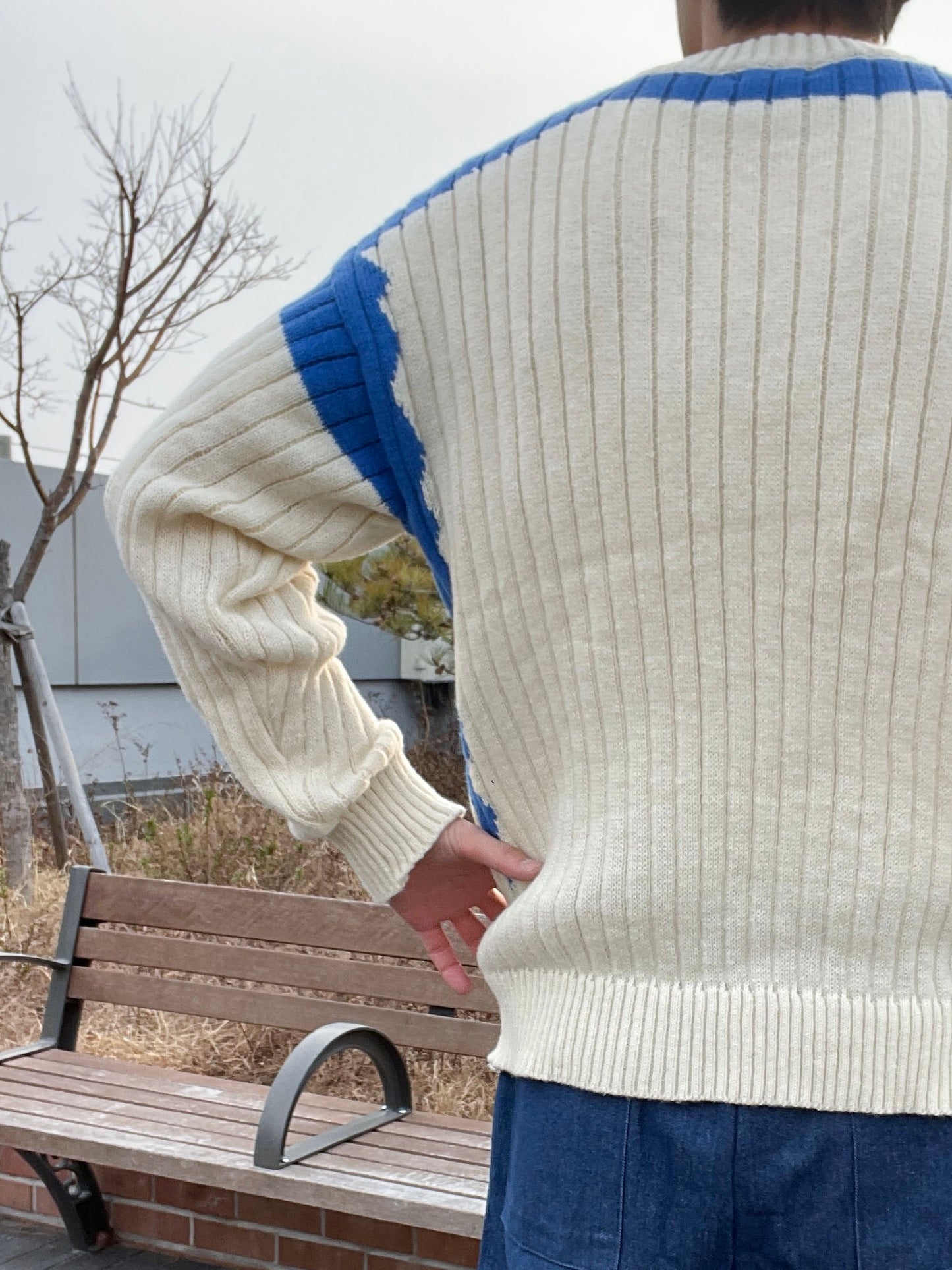 Wave Coloring Knit (2color)