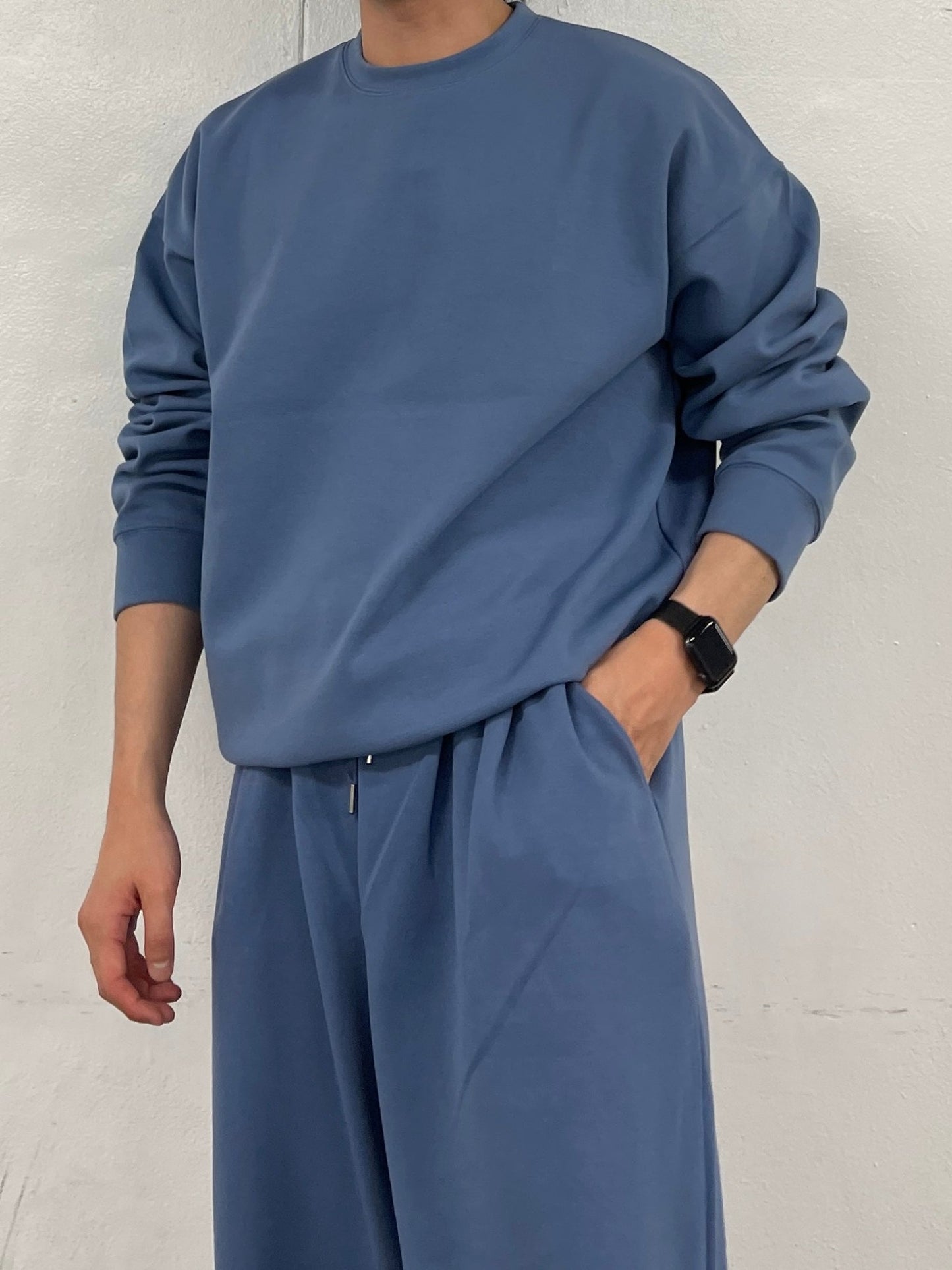 Overfit Pullover MTM Skyblue