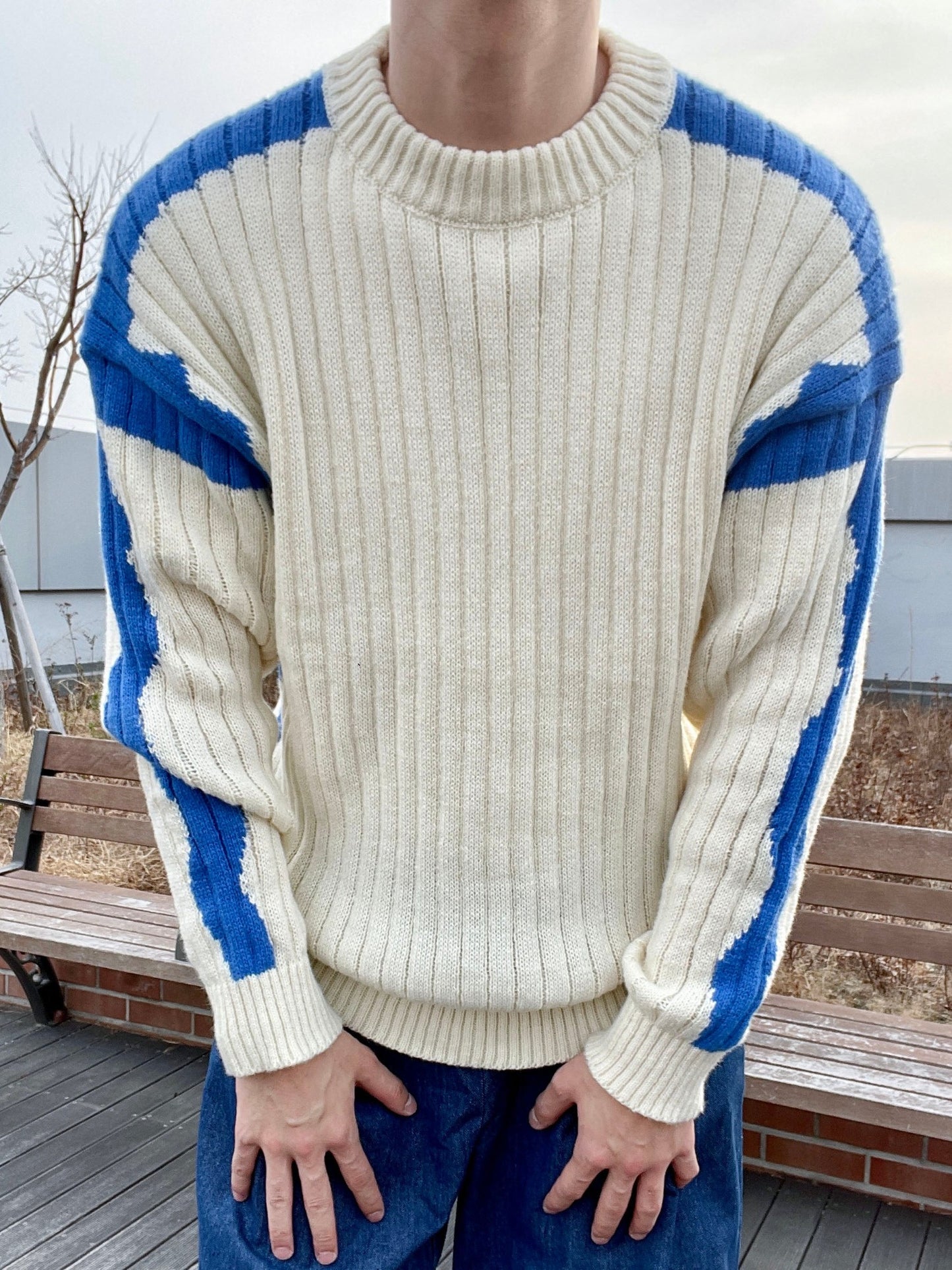 Wave Coloring Knit (2color)