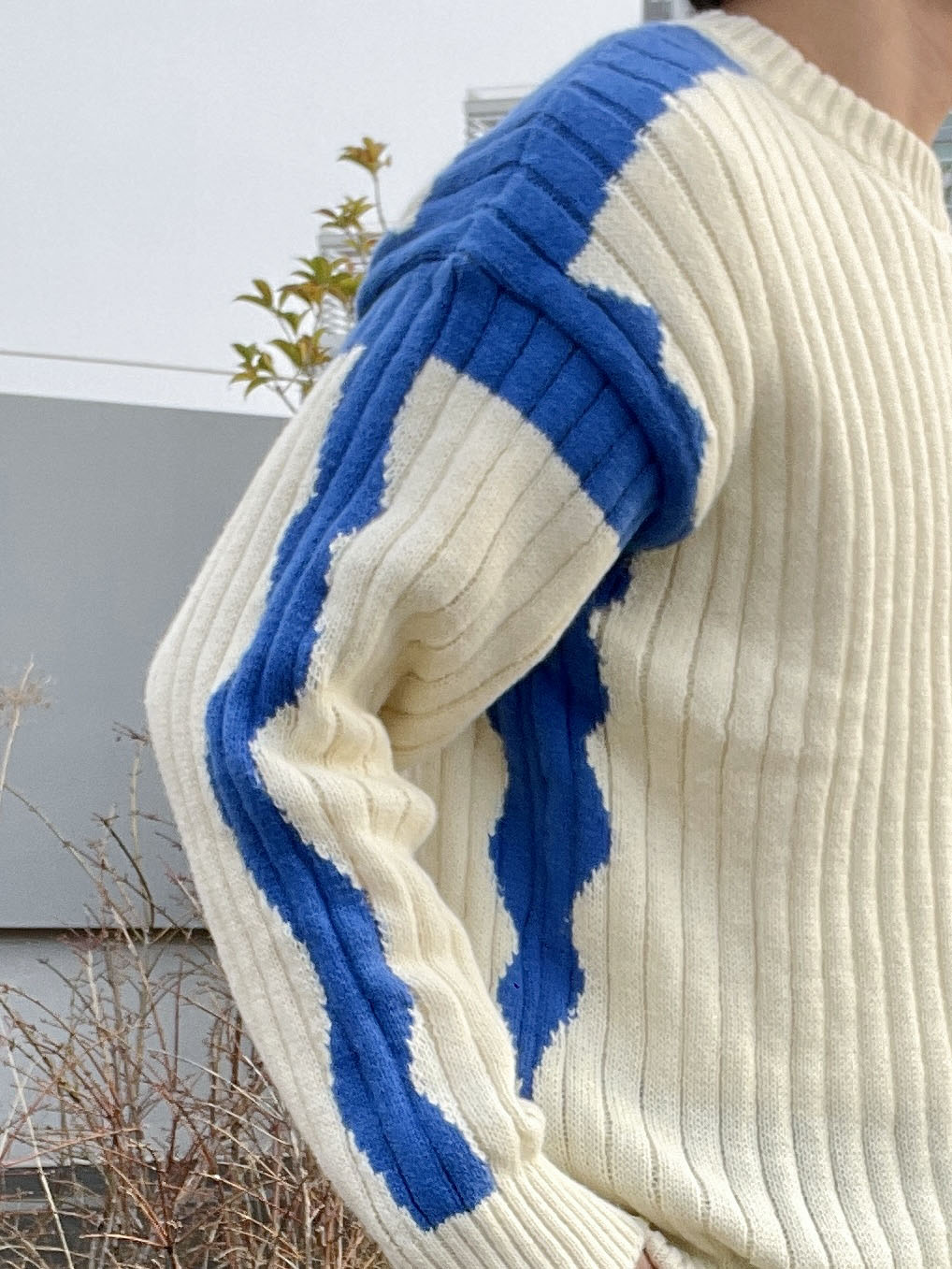 Wave Coloring Knit (2color)