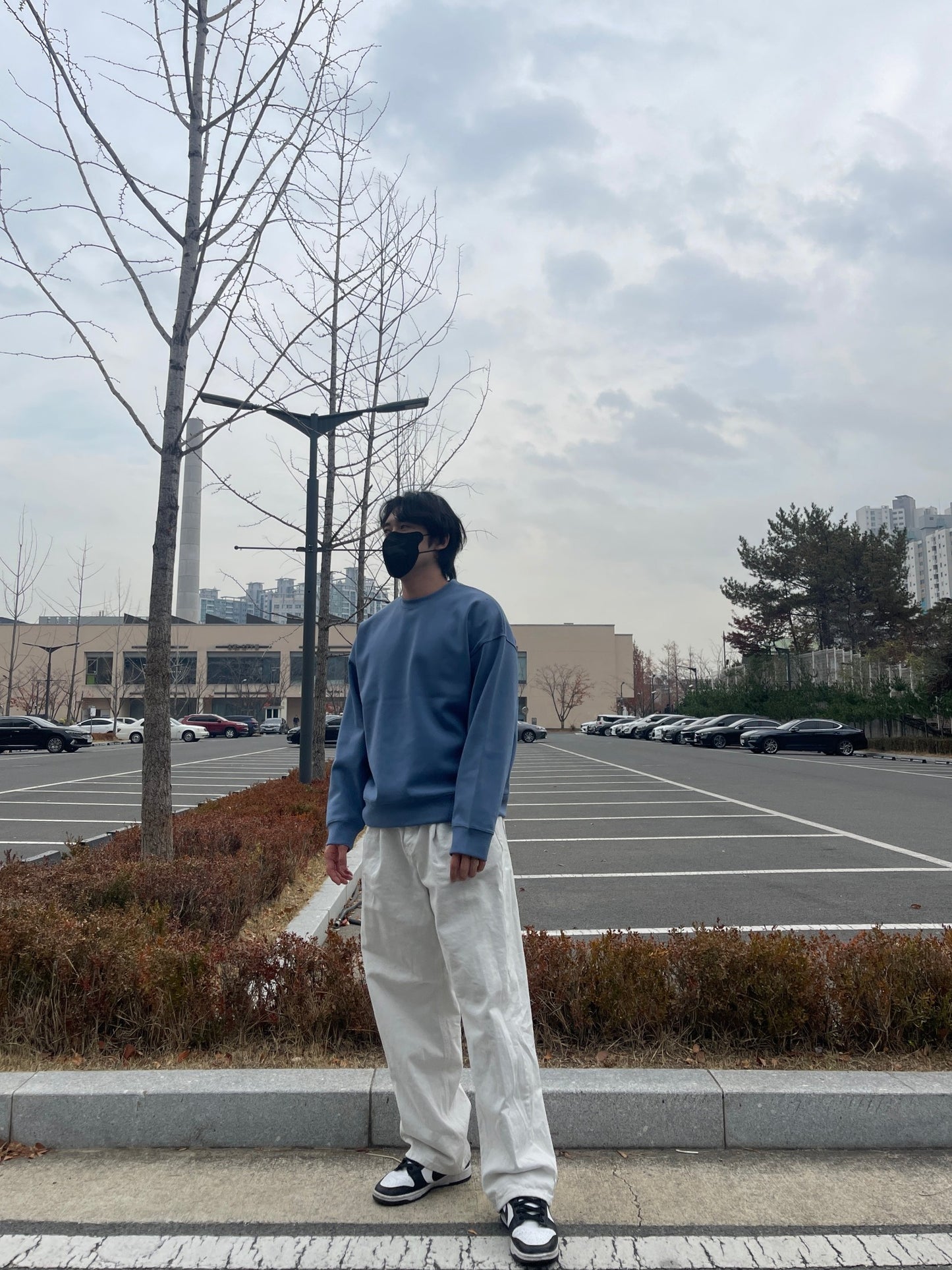 Overfit Pullover MTM Skyblue