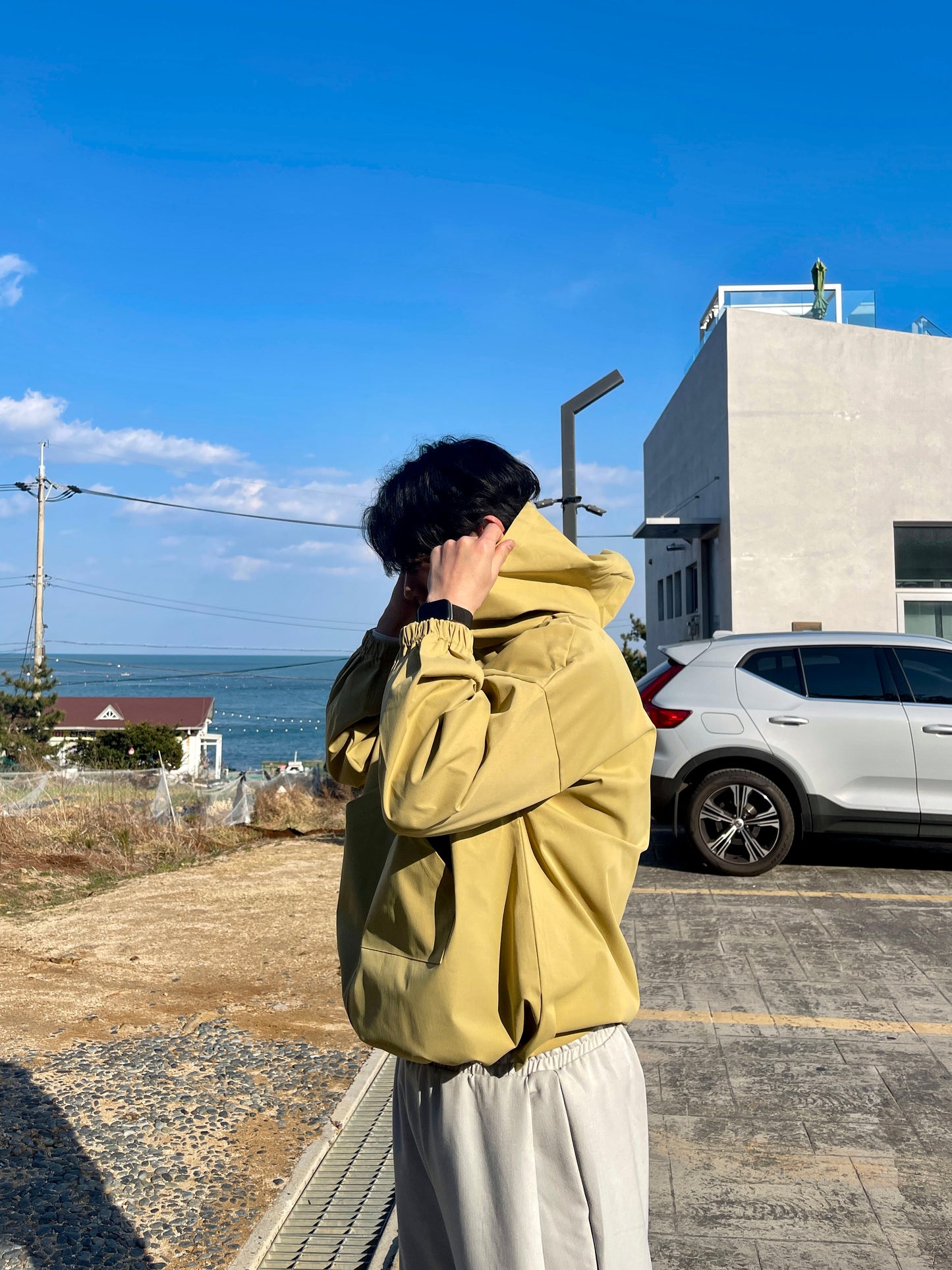Hoodie Windbreaker Jk (3color)
