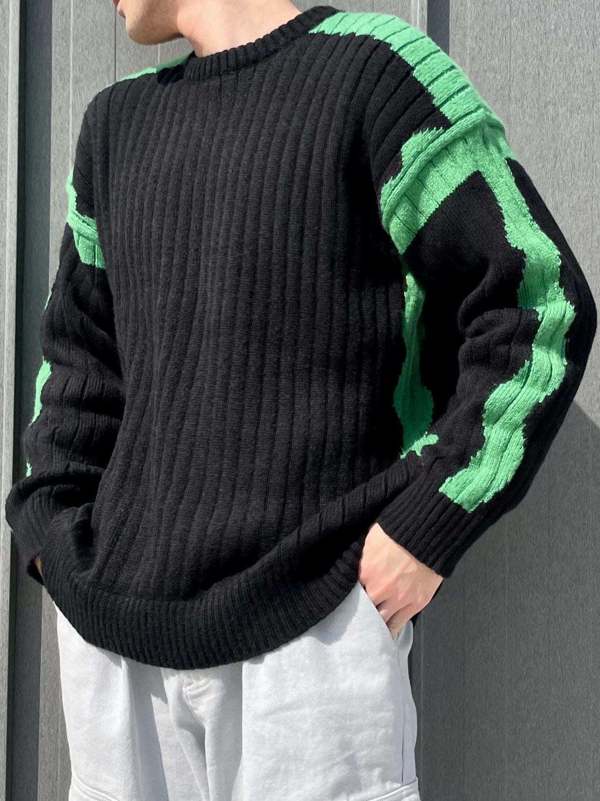 Wave Coloring Knit (2color)