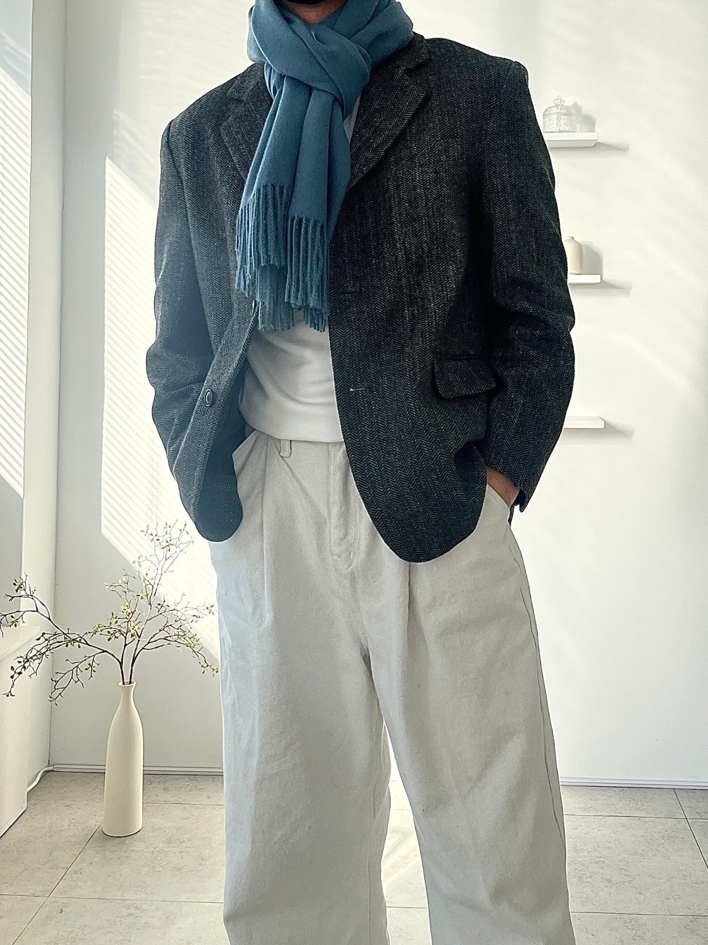 Wool Fringe Muffler (5color)