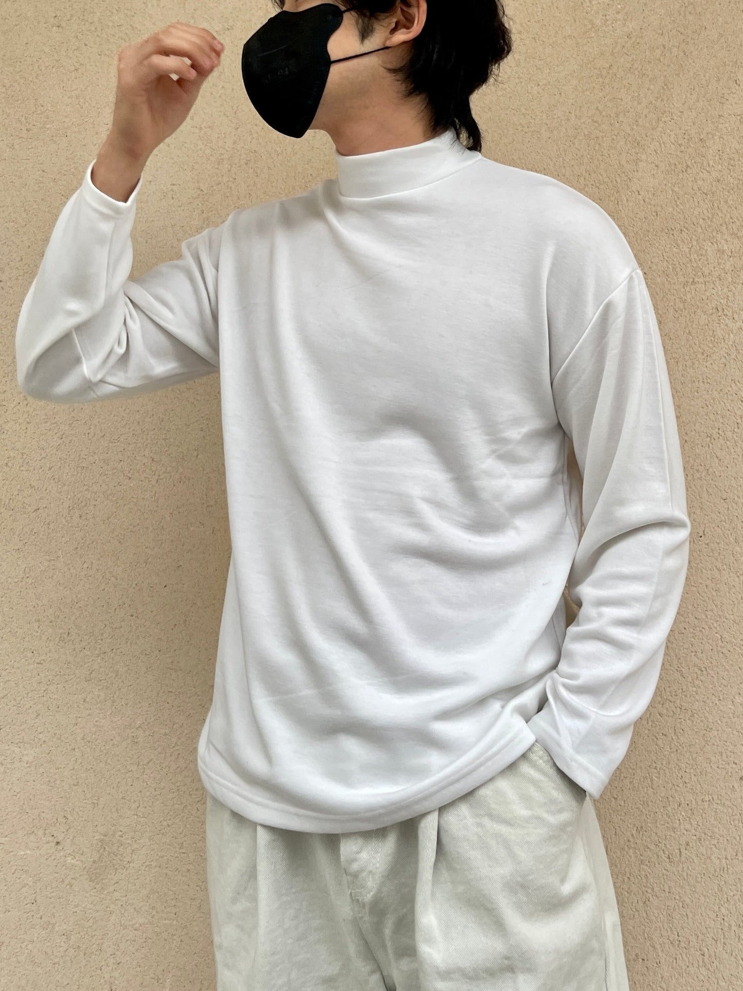 Signature Half Turtleneck Long Sleeve (2color)