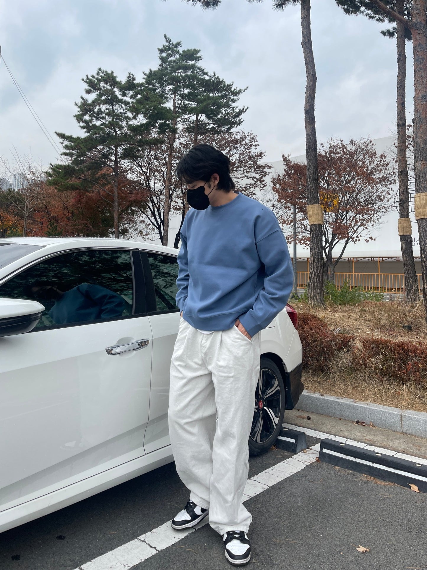 Overfit Pullover MTM Skyblue