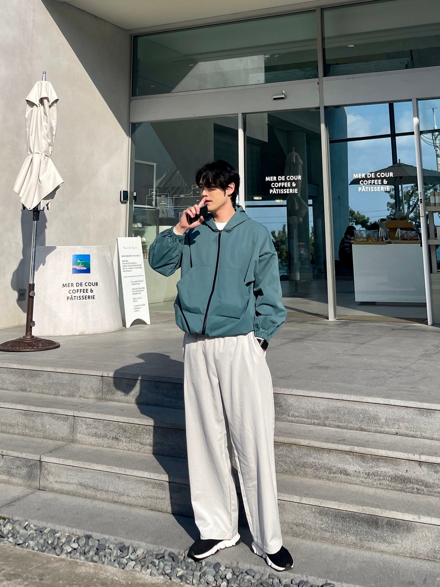 Hoodie Windbreaker Jk (3color)