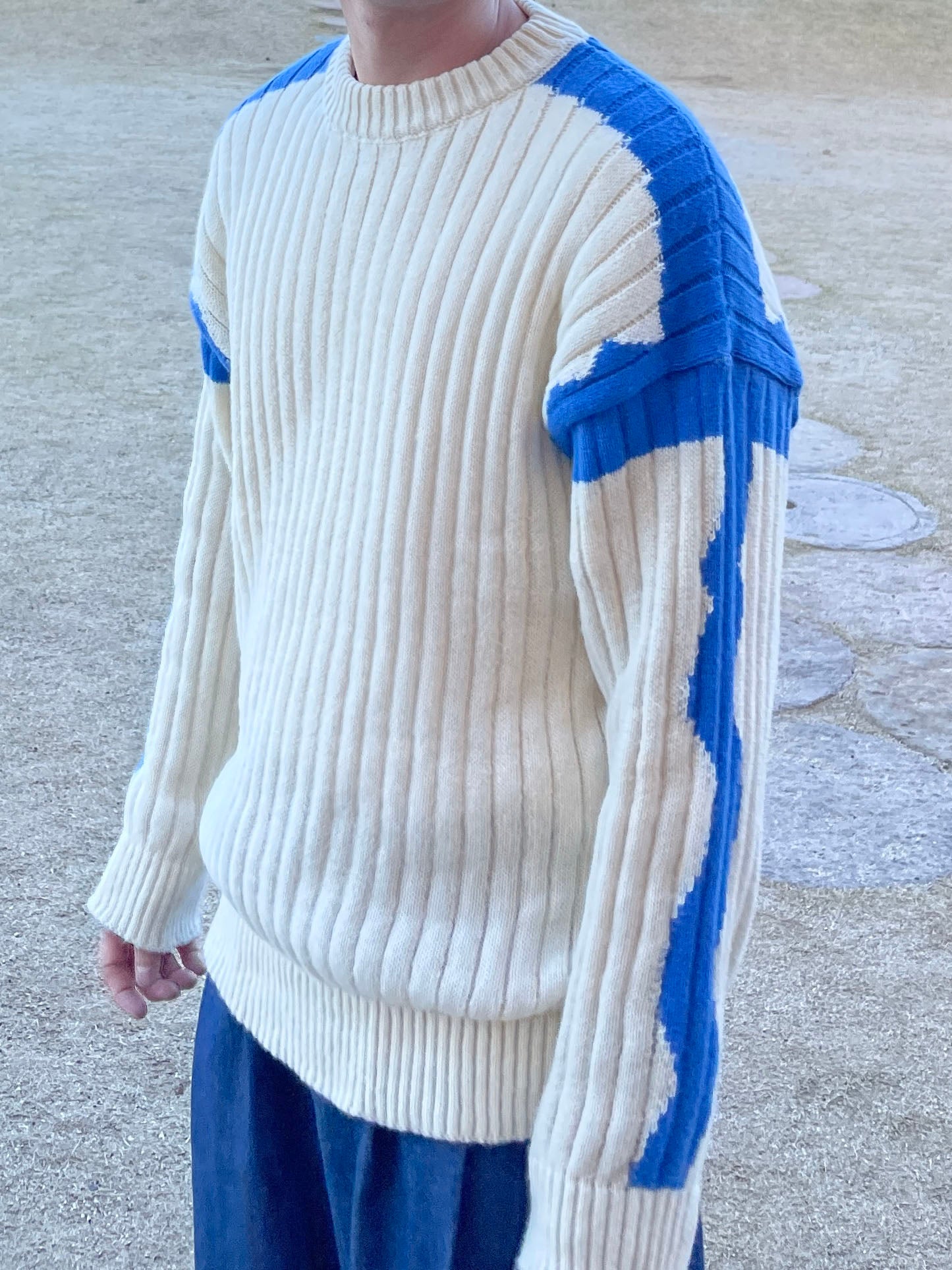 Wave Coloring Knit (2color)