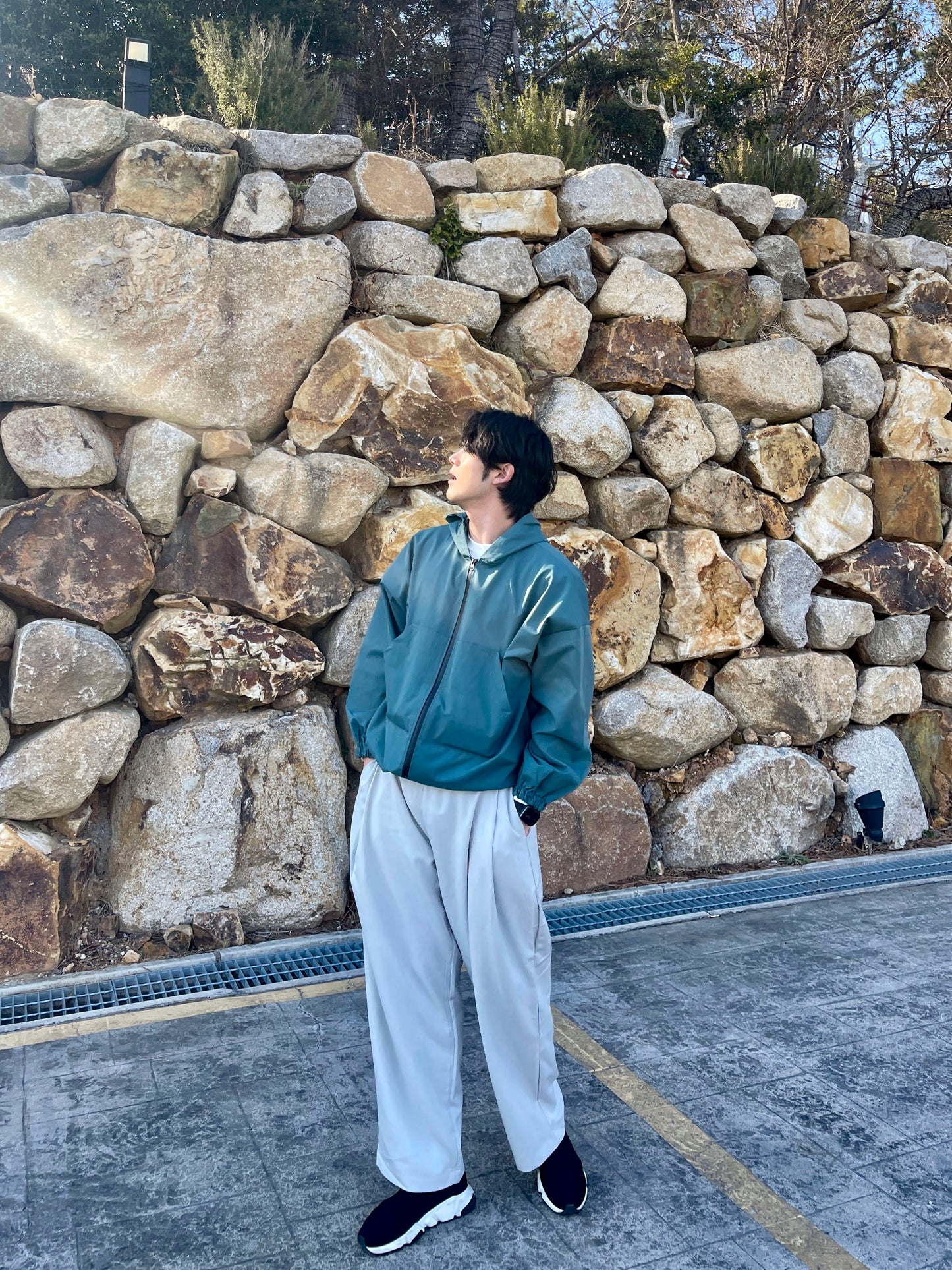 Hoodie Windbreaker Jk (3color)