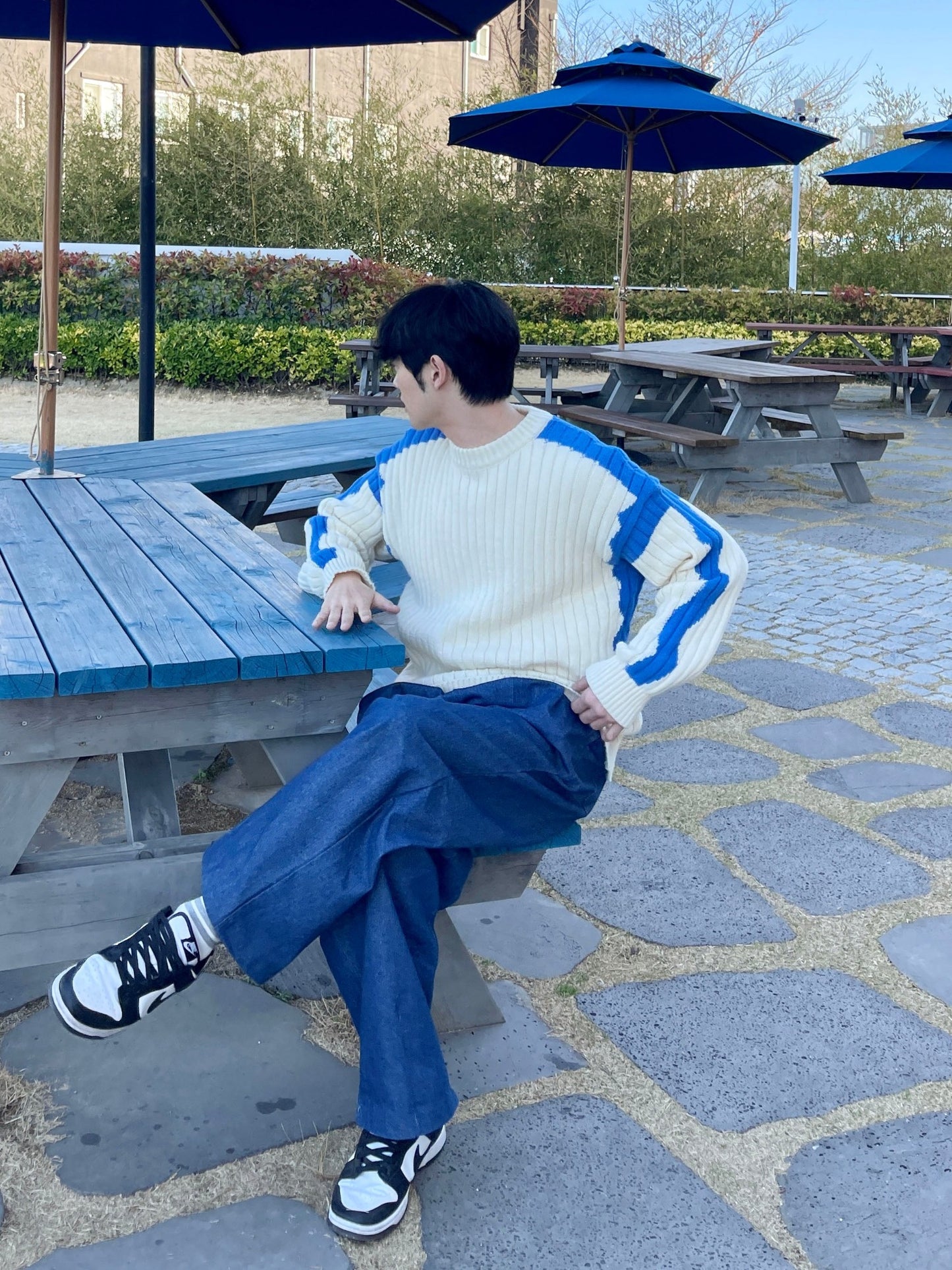 Wave Coloring Knit (2color)