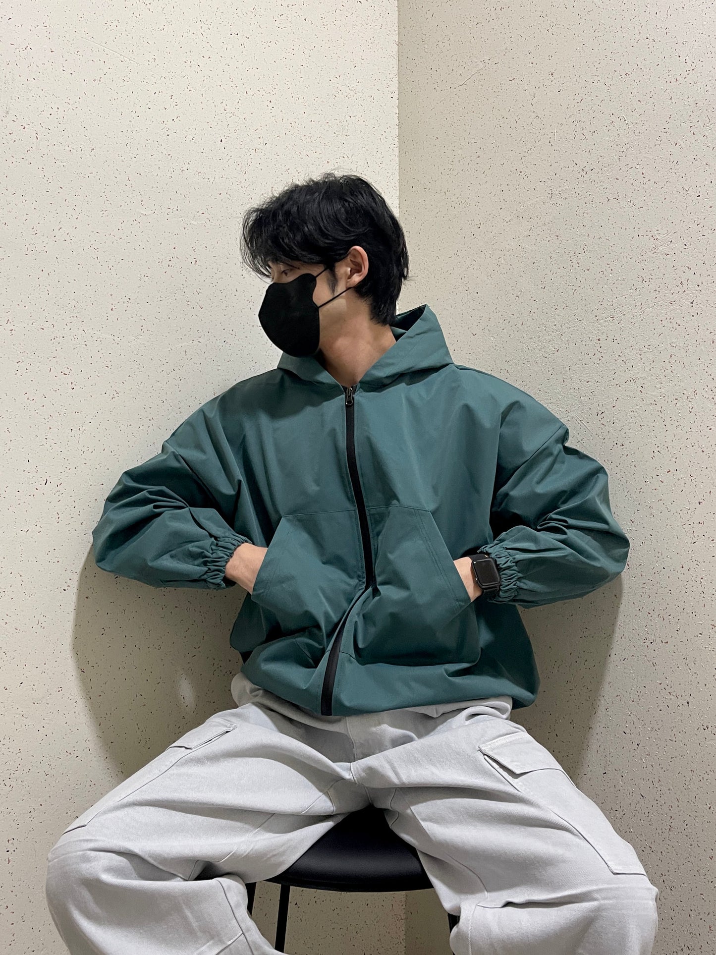 Hoodie Windbreaker Jk (3color)
