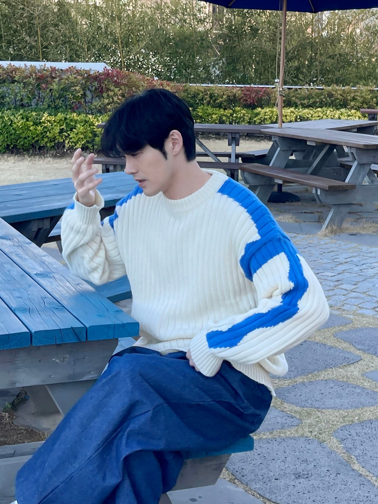 Wave Coloring Knit (2color)