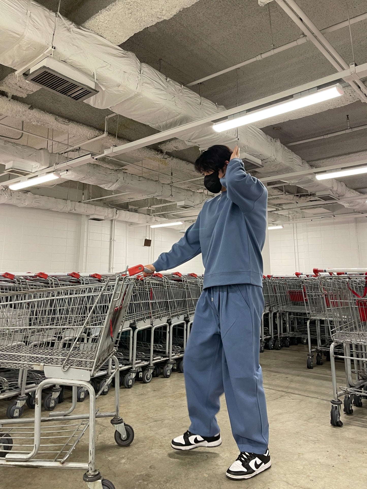 Overfit Pullover MTM Skyblue