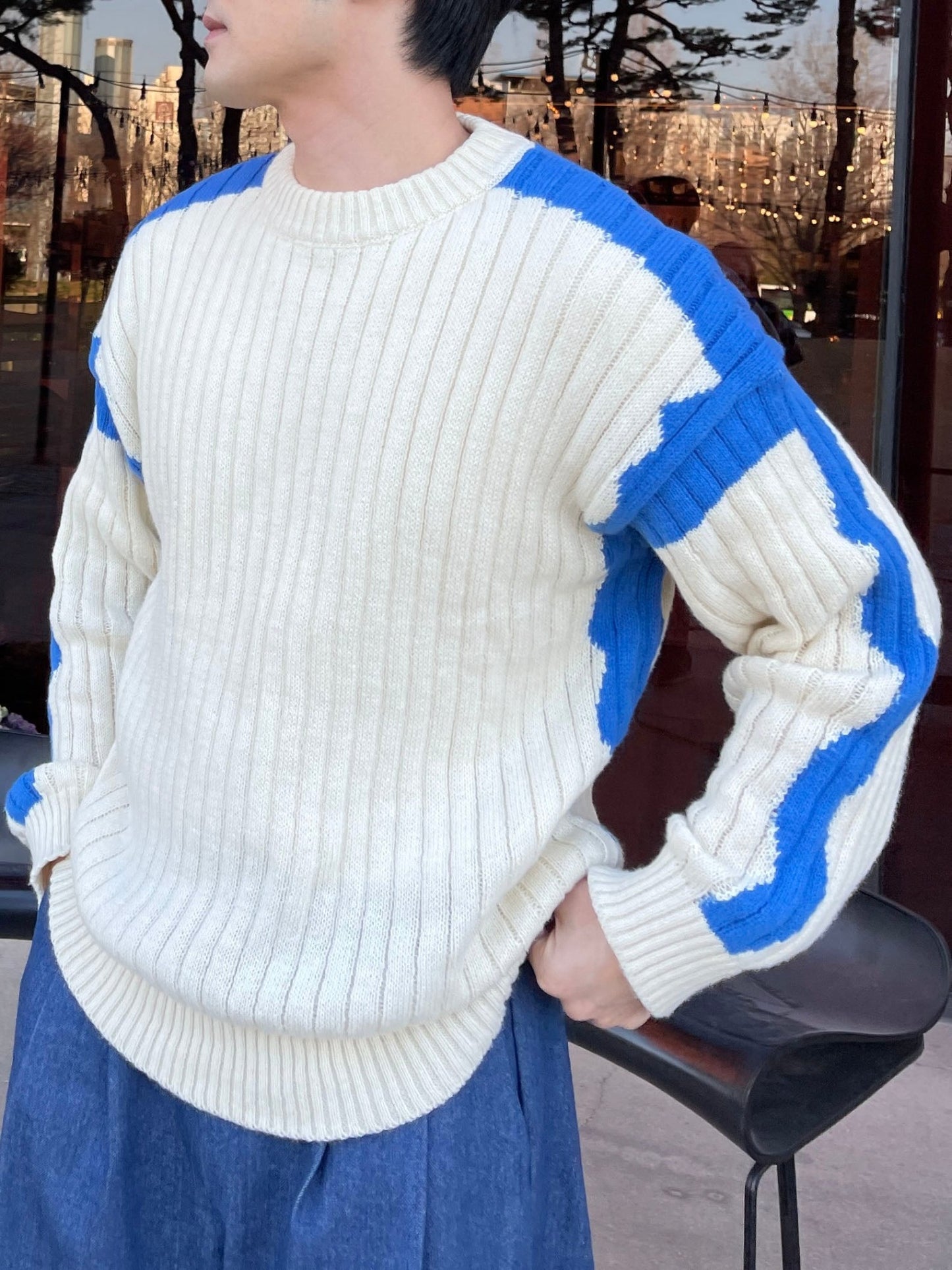 Wave Coloring Knit (2color)