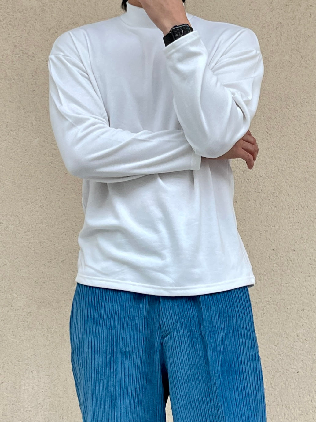 Signature Half Turtleneck Long Sleeve (2color)