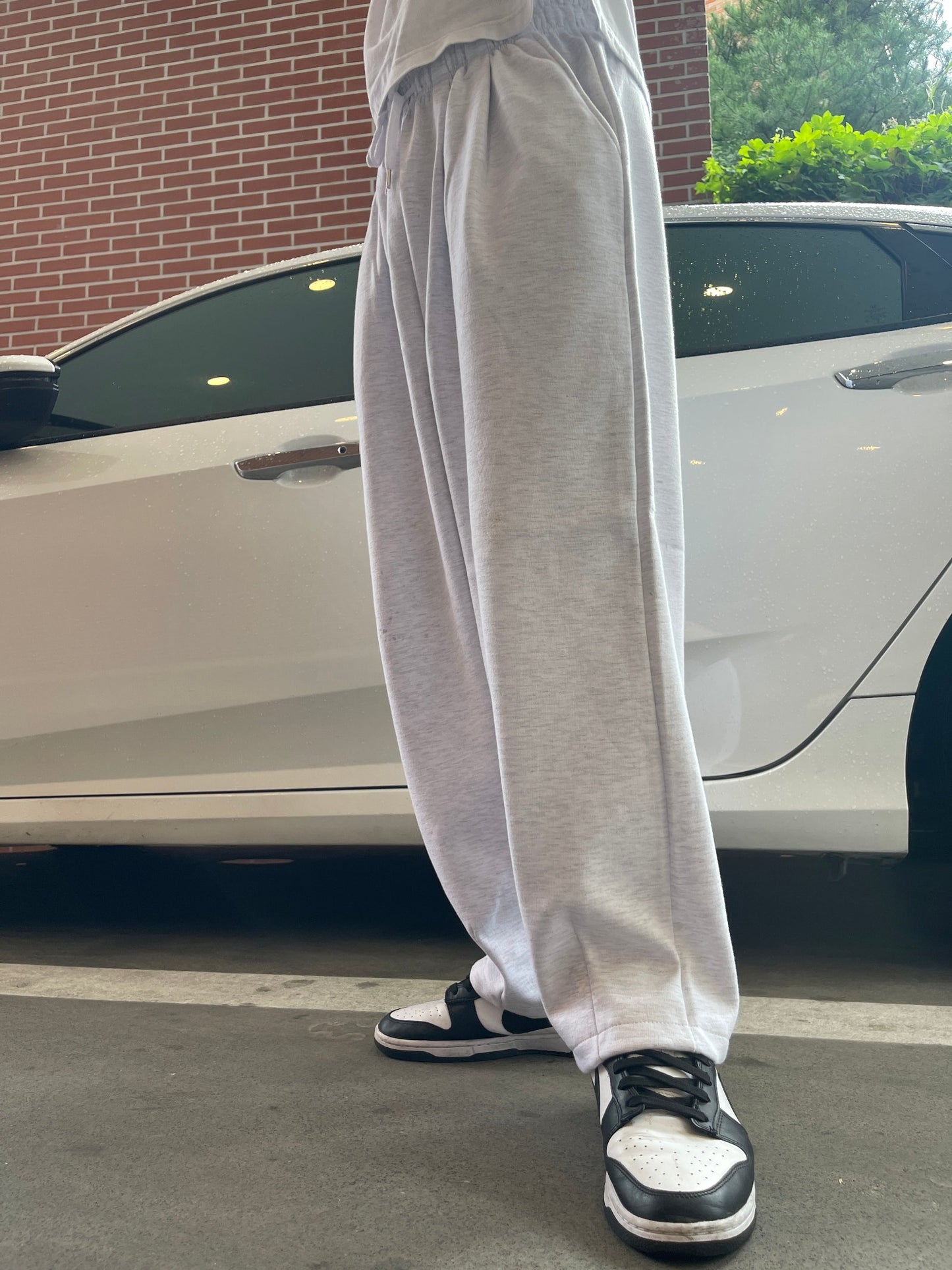 Two Tuck Balloon Wide Pants