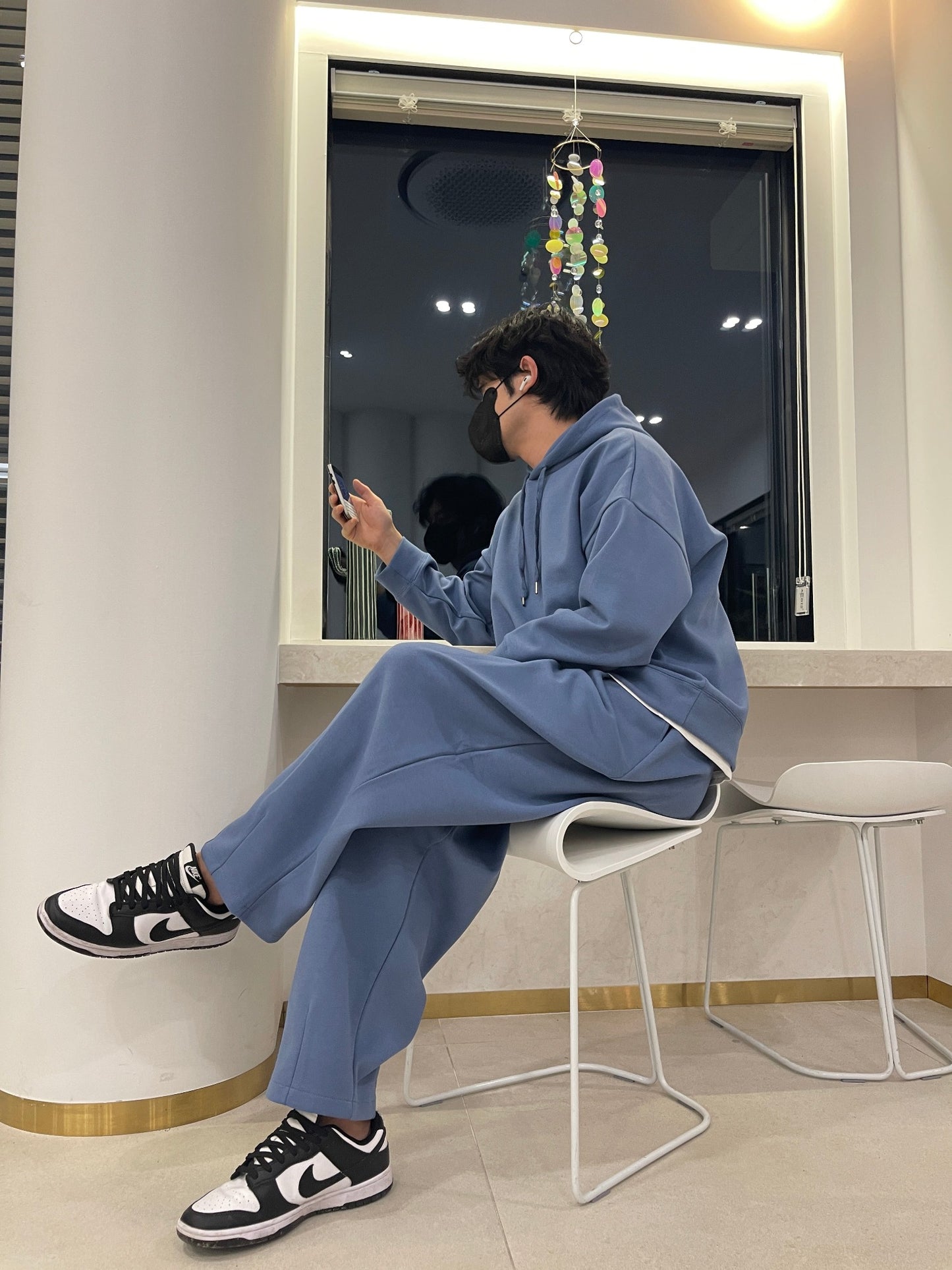 Two Tuck Balloon Wide Pants