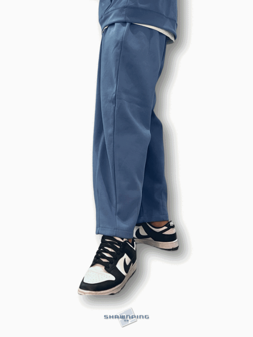 투턱 벌룬 합포츄리닝 와이드바지 와이드팬츠 트레이닝 팬츠 소라 Two Tuck Balloon Wide Pants