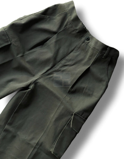 Nonfaded Row Cotton Wide Cargo Pants Khaki