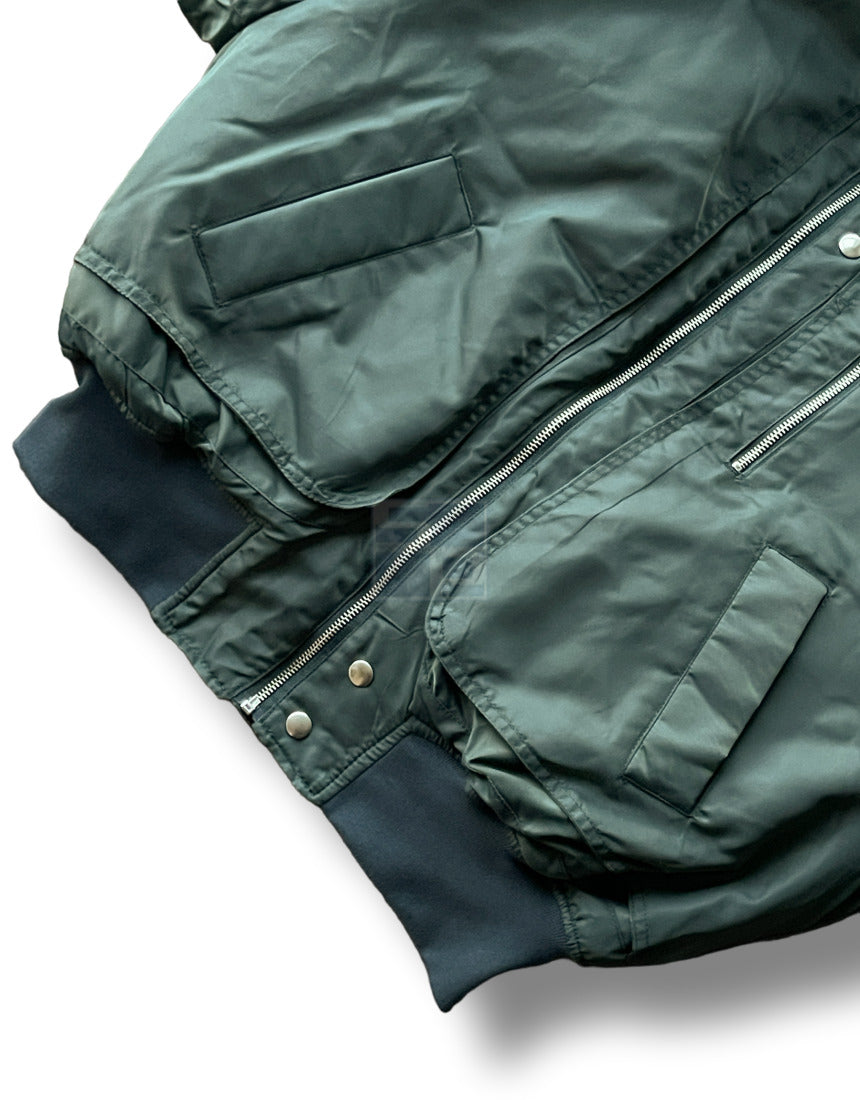 MA-1 Crop Flight Jacket 6oz Sage green – SHAWNPING