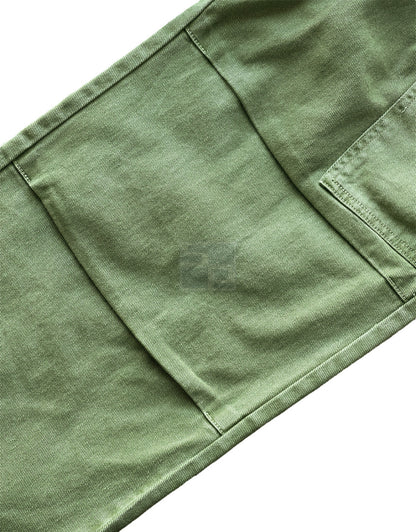 Dyeing Wide Cargo Pants (4color)
