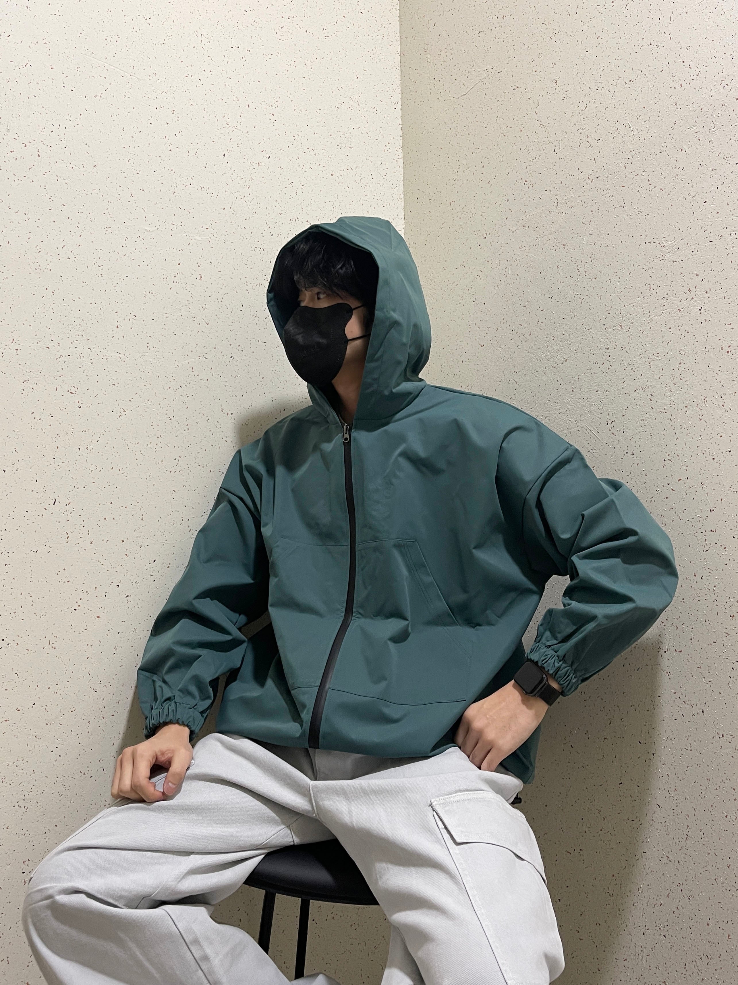 Oversized windbreaker clearance outfit