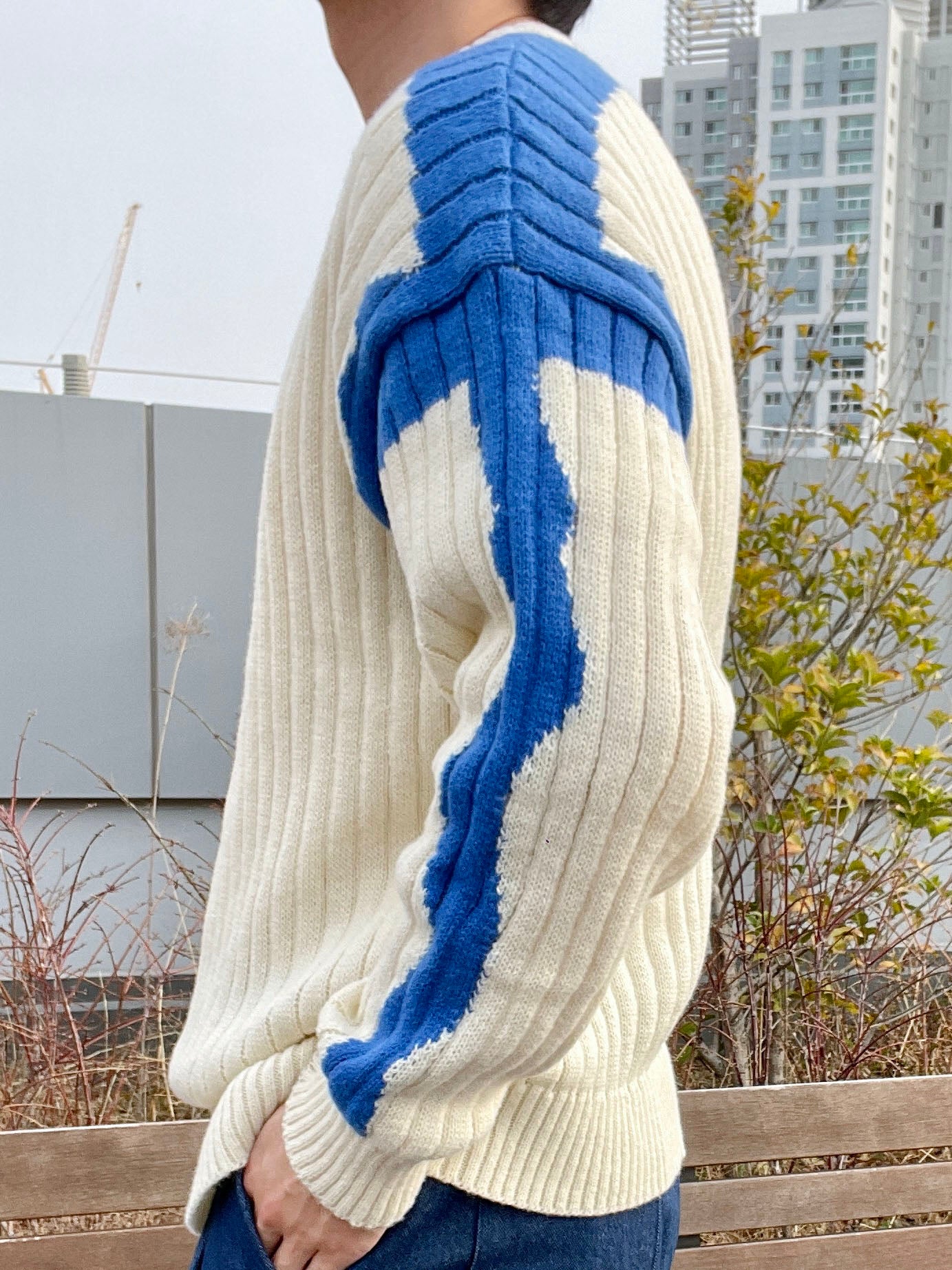 Wave Coloring Knit (2color)